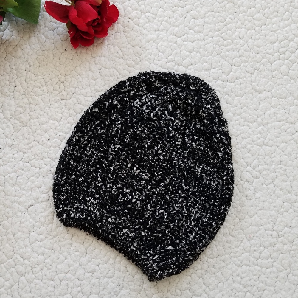 Suncoo Paris Beanie Hat Black Gray New